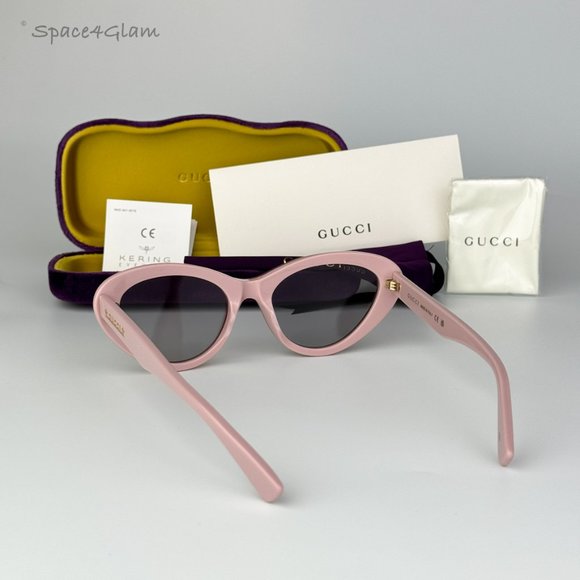NEW Gucci GG1170S 004 Pink Grey Cat Eye Women Sunglasses GG 1170S main image 13